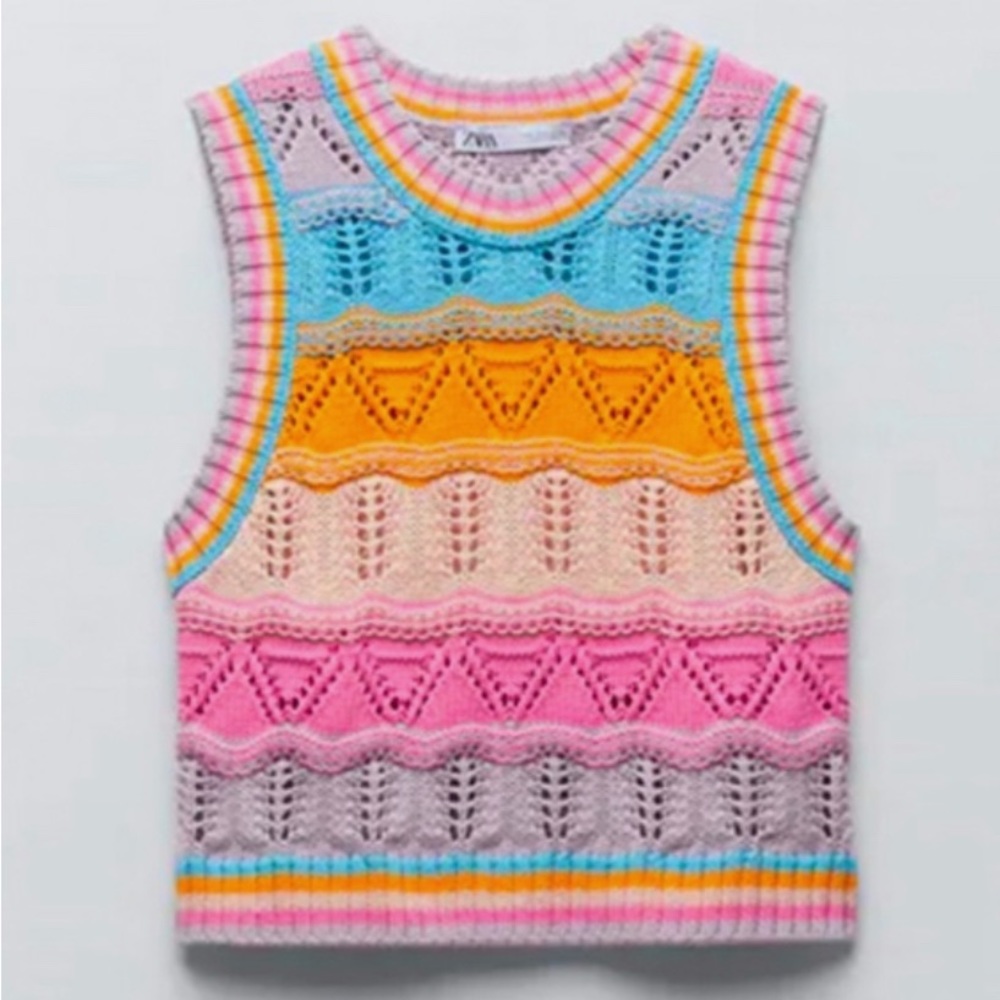 Zara knit top